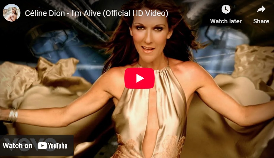 lagu i'm alive celine dion.
