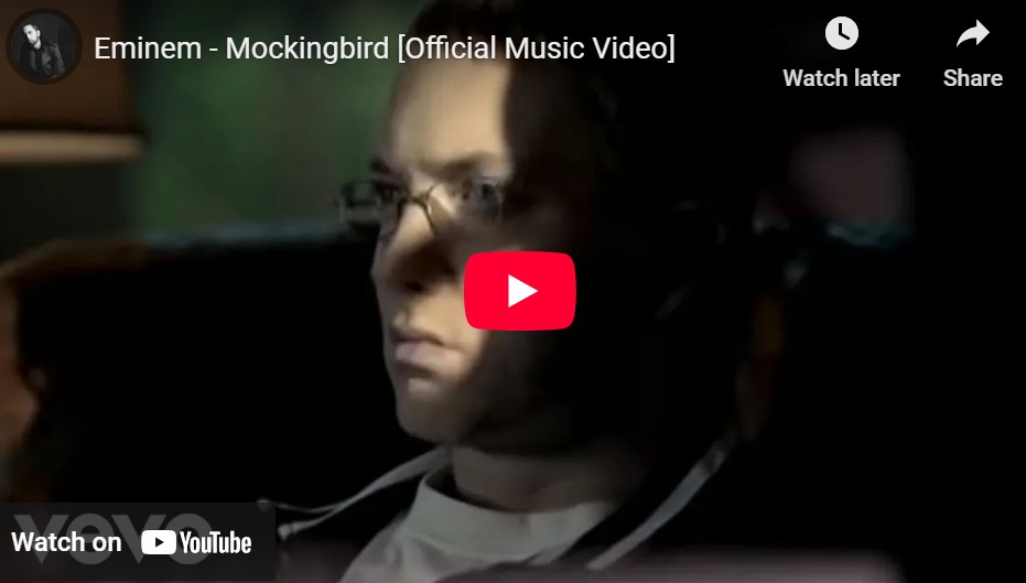 lagu mockingbird eminem. lagu mockingbird eminem.