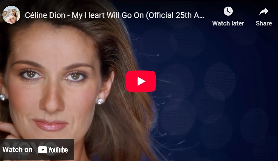 lagu my heart will go on celine dion.