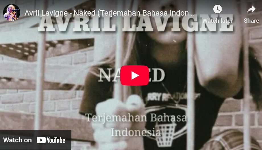 lagu naked avril lavigne.