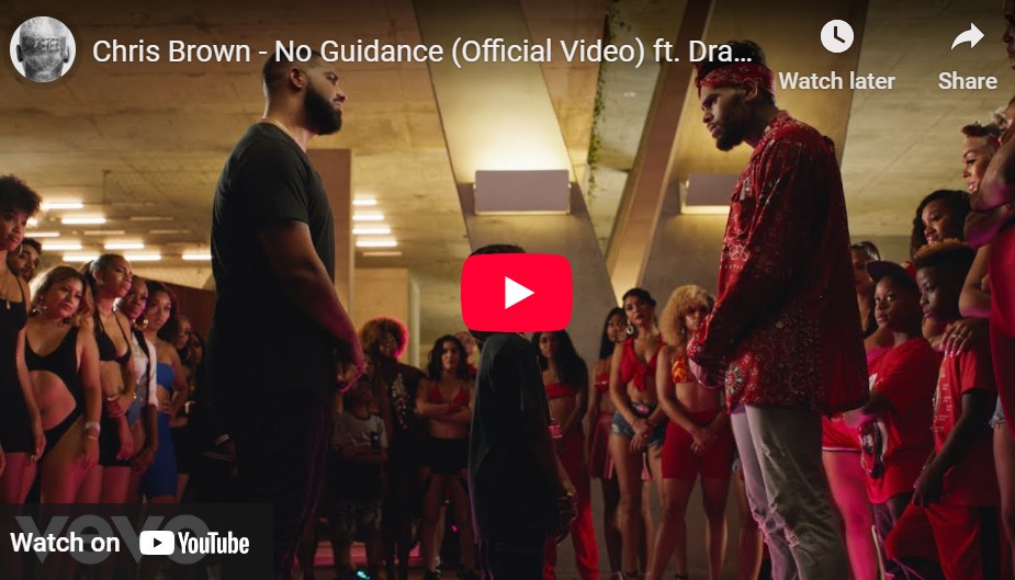 lagu no guidance – chris brown ft drake.