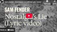 lagu nostalgia's lie sam fender.