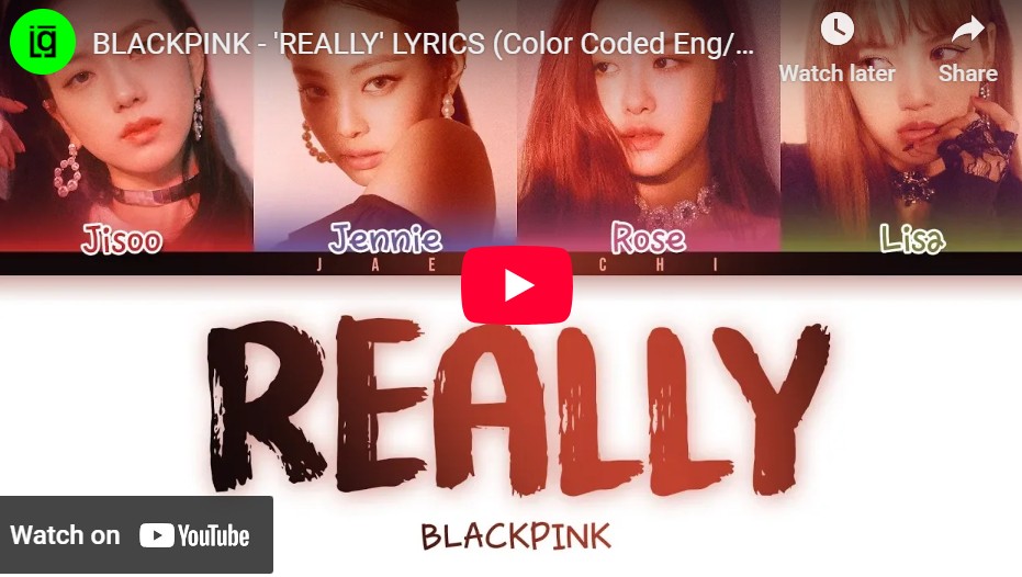 lagu really blackpink.