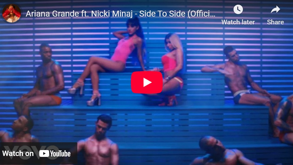 lagu side to side nicki minaj & ariana grande.
