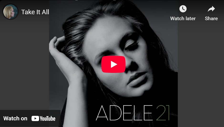 lagu take it all adele. lagu take it all adele.