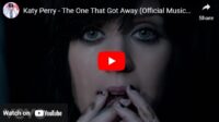 lagu the one that got away katy perry. lagu the one that got away katy perry.