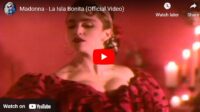 Lagu La Isla Bonita – Madonna.