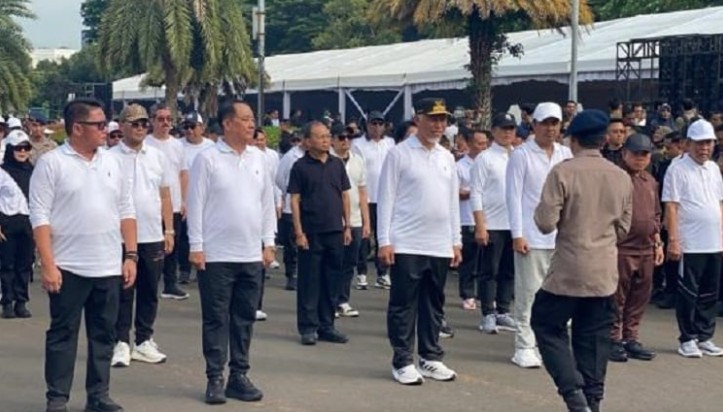 Presiden Prabowo Subianto melantik 481 kepala daerah beserta wakilnya