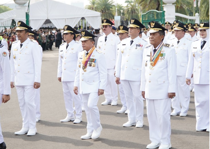 Gubernur Jambi Dr. H. Al Haris, S.Sos., MH dan Wakil Gubernur Jambi Drs. H. Abdullah Sani, M.Pd.I resmi dilantik Presiden Prabowo Subianto untuk masa jabatan 2025-2030 Gubernur Jambi Dr. H. Al Haris, S.Sos., MH dan Wakil Gubernur Jambi Drs. H. Abdullah Sani, M.Pd.I resmi dilantik Presiden Prabowo Subianto untuk masa jabatan 2025-2030
