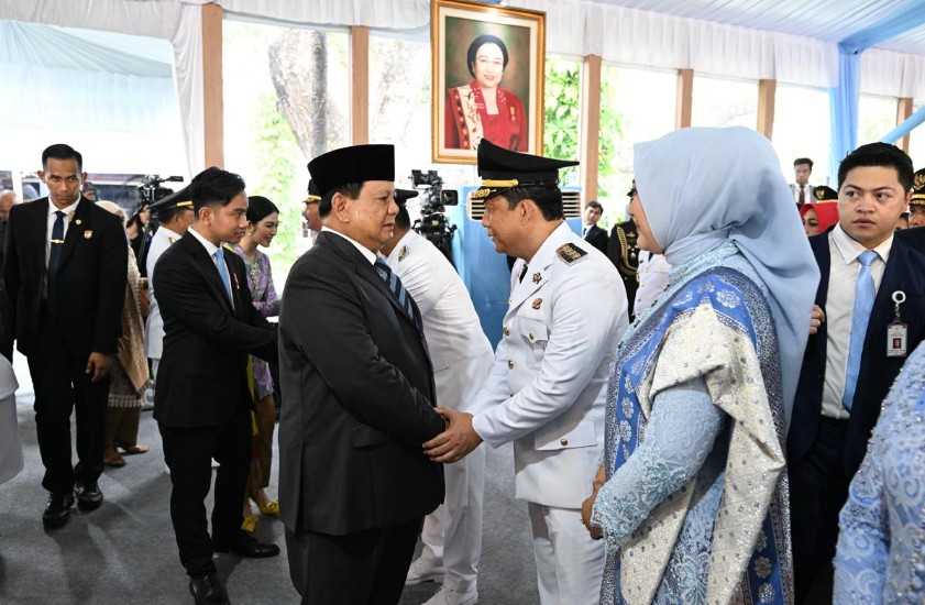 Presiden Prabowo telah melantik sebanyak 961 kepala daerah di Istana Merdeka, Jakarta.