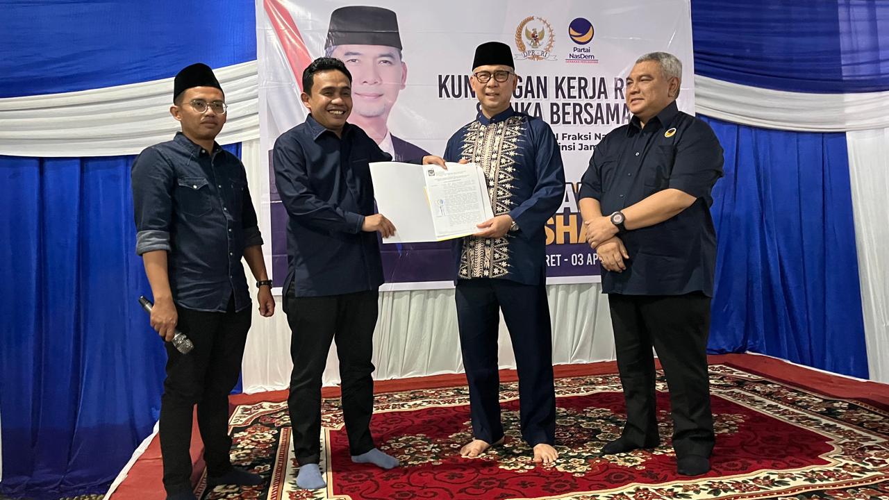 Hasbi Anshori "Lengser" di DPW NasDem Jambi, ini Penggantinya Hasbi Anshori "Lengser" di DPW NasDem Jambi, ini Penggantinya