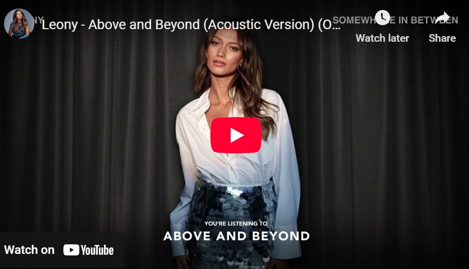 lagu above and beyond leony.