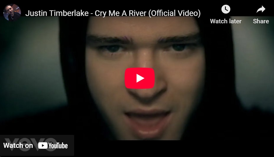 lagu cry me a river justin timberlake.