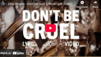 lagu don't be cruel elvis presley.