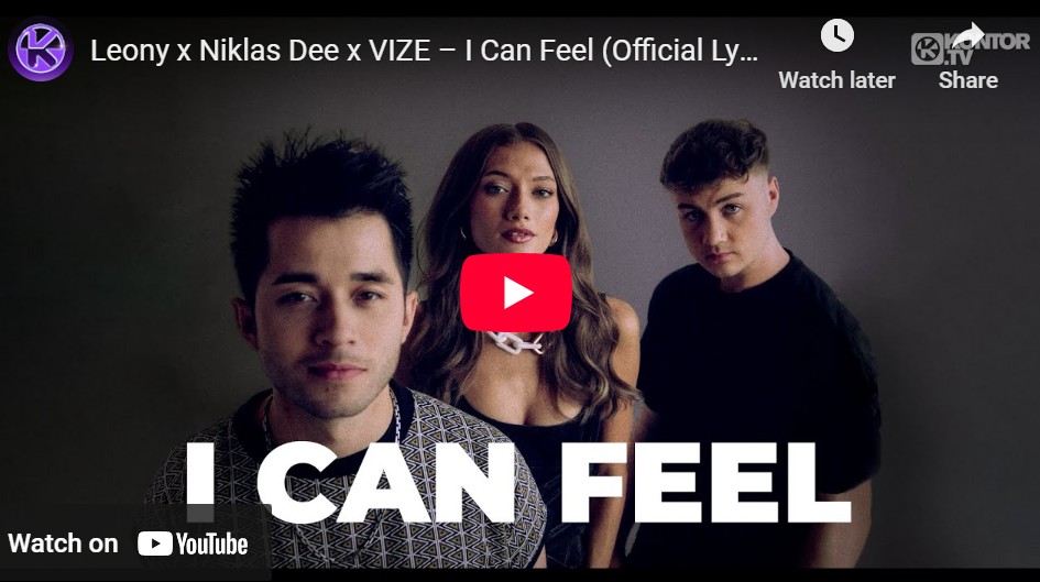 lagu i can feel leony ft niklas dee & vize. lagu i can feel leony ft niklas dee & vize.