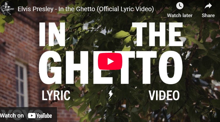 lagu in the ghetto elvis presley.
