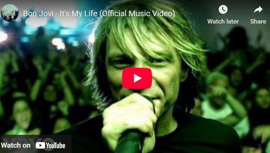 lagu it's my life bon jovi.