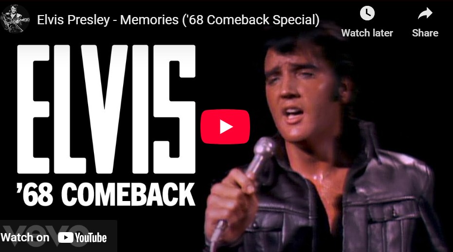 lagu memories elvis presley.