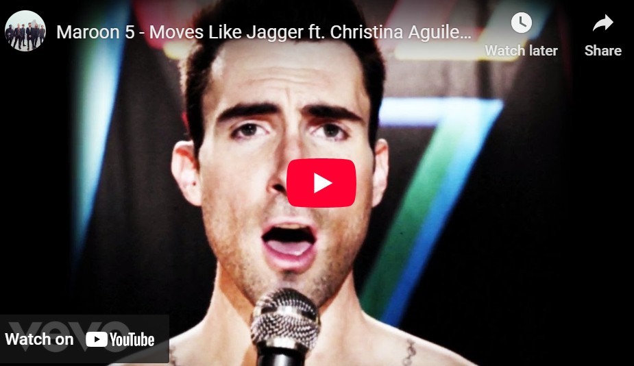 lagu moves like jagger maroon 5 ft christina aguilera.