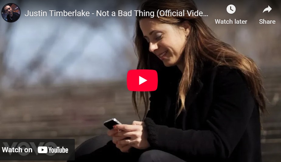 lagu not a bad thing justin timberlake.
