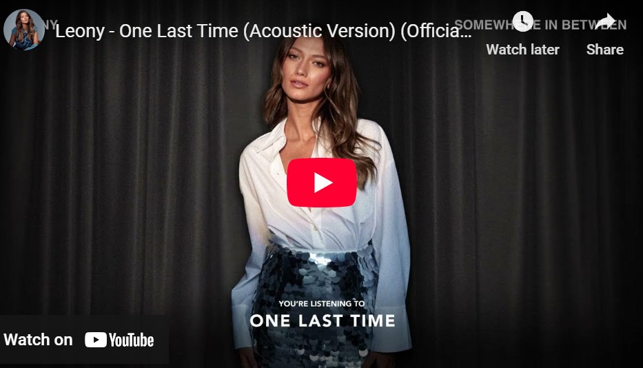 lagu one last time leony.