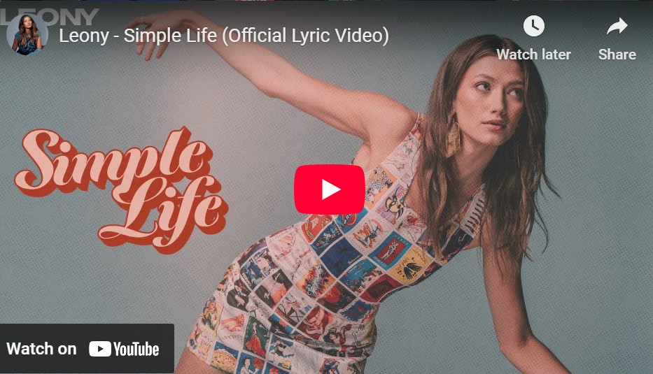 lagu simple life leony.