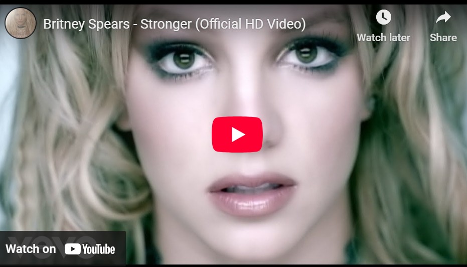 lagu stronger britney spears.