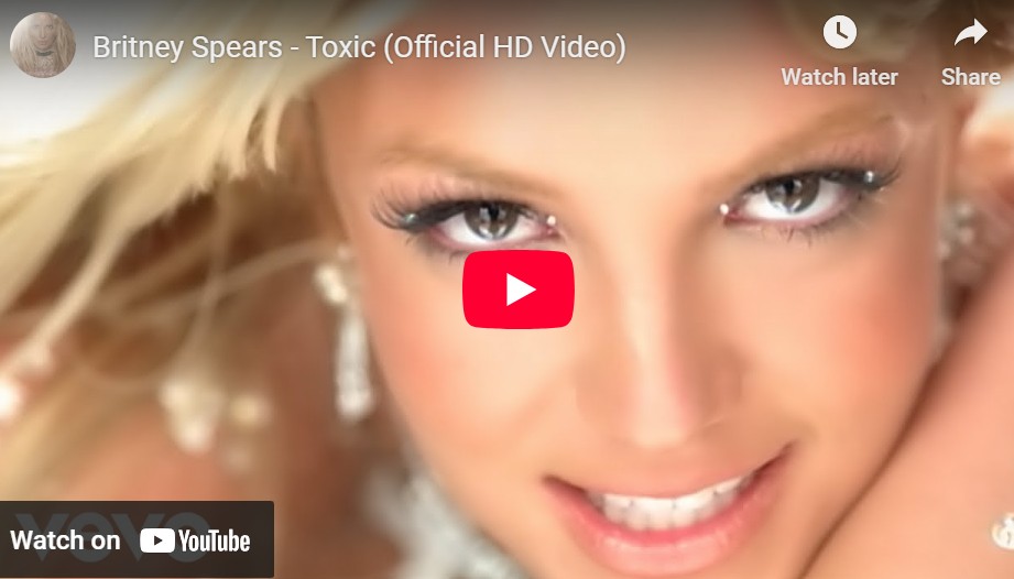 lagu toxic britney spears.