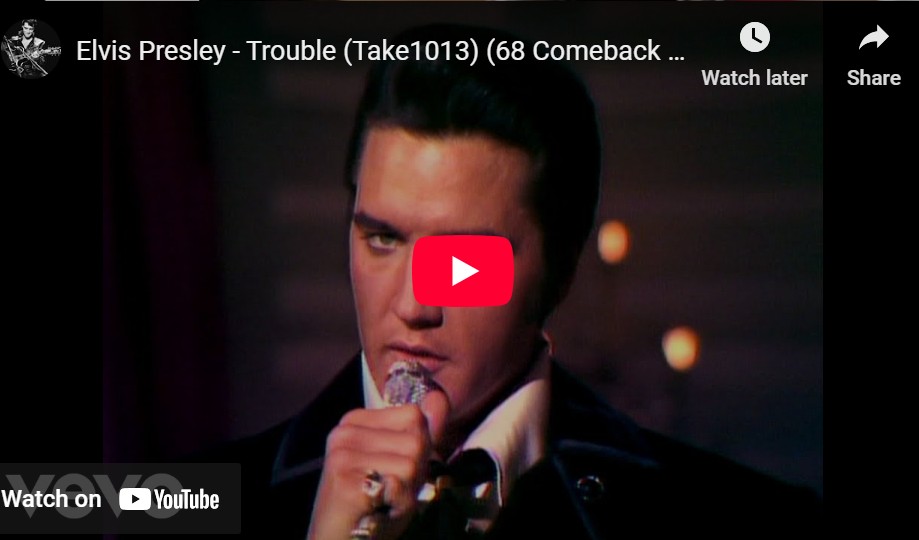 lagu trouble elvis presley.