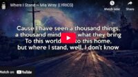 lagu where i stand mia wray. lagu where i stand mia wray.