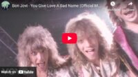 lagu you give love a bad name bon jovi.