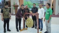 Wakil Bupati Muaro Jambi Junaidi H Mahir membuka workshop Hilirisasi Produk UKMK Sawit Penggerak Ekonomi Hijau.