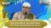 Ustadz Taufiqurrahman menyampaikan tausiyah mengenai ibadah puasa di bulan Ramadhan.
