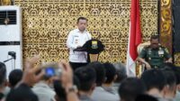 Gubernur Jambi Dr. H. Al Haris, S.Sos, MH mengemukakan, dalam menghadapi Idul Fitri 1446 H/2025 pemerintah harus hadir dalam memberikan kenyamanan dan ketertiban