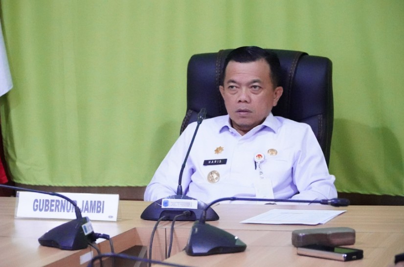 Gubernur Jambi Al Haris mengikuti Rapat Koordinasi (Rakor) Pilkada Ulang dan PSU terhadap hasil Pilkada serentak tahun 2024 melalui zoom meeting Gubernur Jambi Al Haris mengikuti Rapat Koordinasi (Rakor) Pilkada Ulang dan PSU terhadap hasil Pilkada serentak tahun 2024 melalui zoom meeting