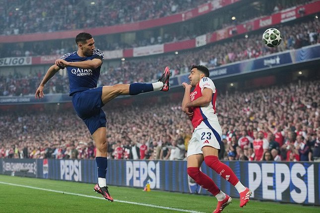 arsenal dikalahkan psg