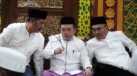 Gubernur Jambi, Al Haris, didampingi Bupati Kerinci, Monadi, menggelar Safari Ramadhan
