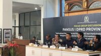 Anggota DPR RI Komisi XII Syarif Fasha menjadi narasumber Focus Group Discussion (FGD) percepatan Participating Interest (PI) 10 Persen.