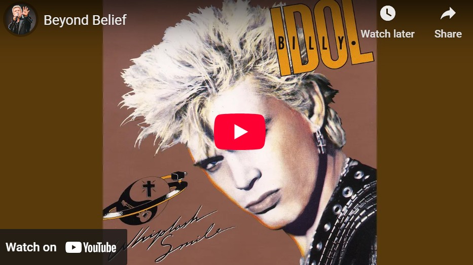 lagu beyond belief billy idol.
