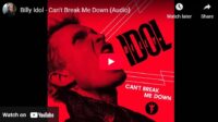 lagu can't break me down billy idol.