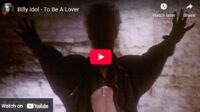 lagu to be a lover billy idol.