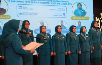 Pelantikan Ketua TP PKK Kabupaten Kerinci