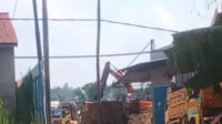 aktivitas stokpile pasir