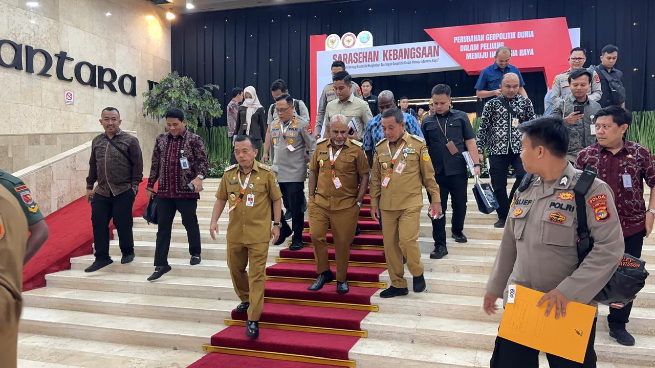 Gubernur Jambi sekaligus Ketua Asosiasi Pemerintah Provinsi Seluruh Indonesia (APPSI), Dr. H. Al Haris, S.Sos, MH menghadiri Sarasehan Kebangsaan