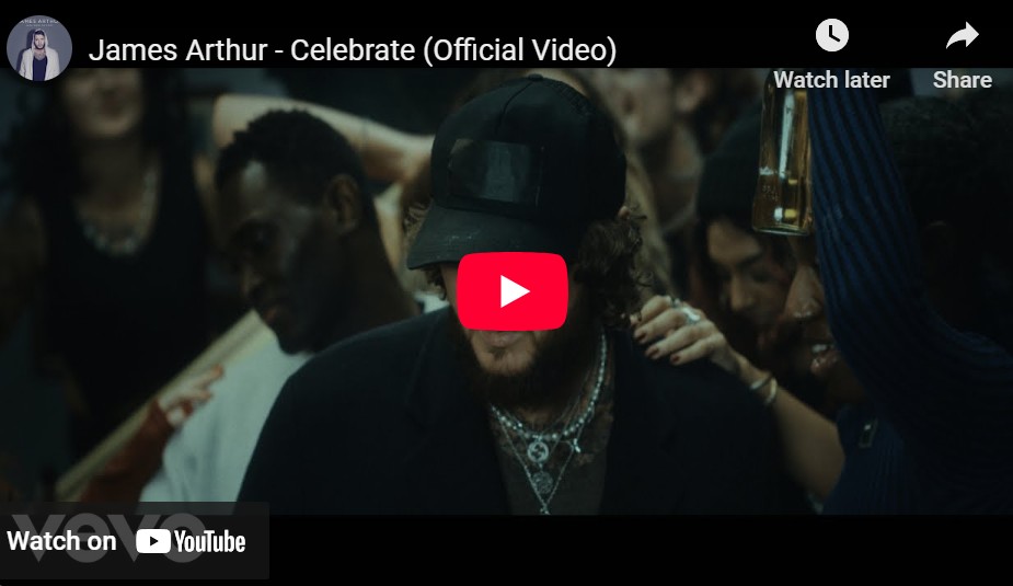 lagu celebrate james arthur.