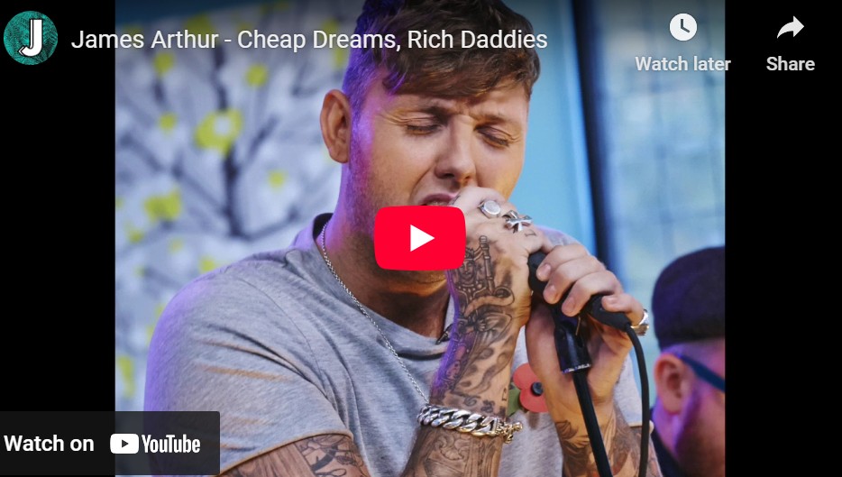 lagu cheap dream rich daddys james arthur.