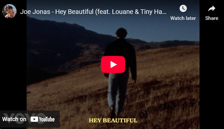 lagu hey beautiful joe jones ft louane & tiny habits.