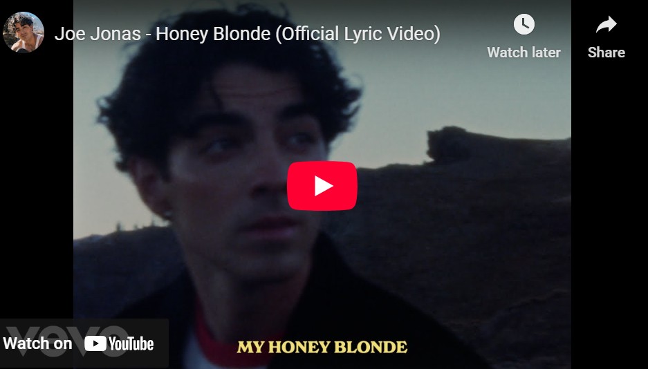 lagu honey blonde joe jonas.