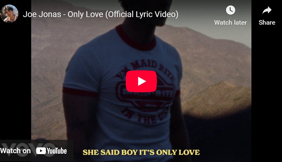 lagu only love joe jonas. lagu only love joe jonas.
