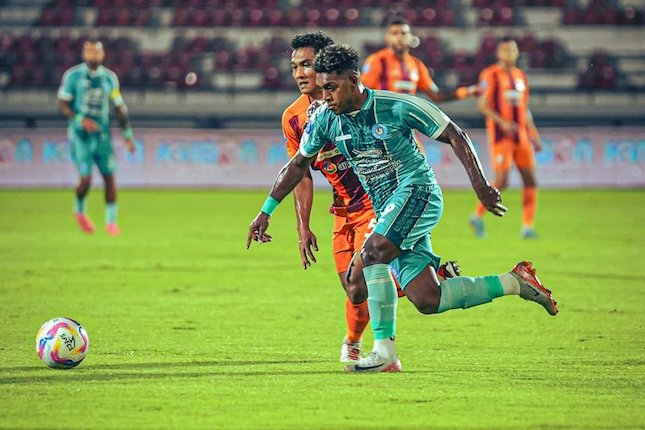 psbs biak vs arema fc